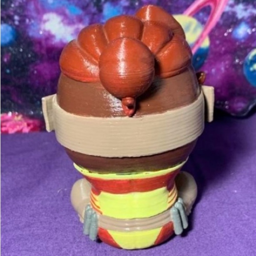 Invincible Rex Splode PLA “Plush” Figure Painted Goggles - Picture 3 of 4